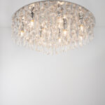 Olviona 12 Lights Chrome Chandelier