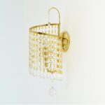 Makinzi 1 Light Gold Wall Lamp