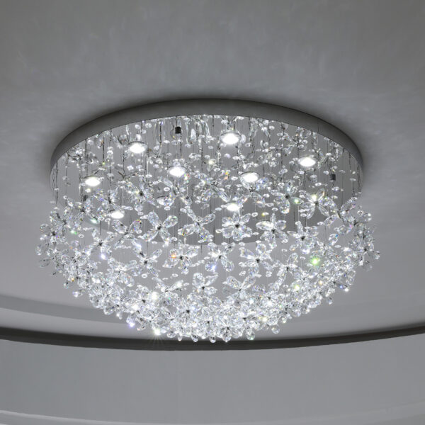 Xanery S LED Chrome Chandelier