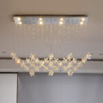 Zenvyx S LED Chrome Chandelier