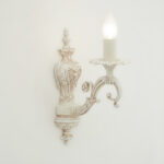 Versaille 1 Lights Whitey Wall Lamp