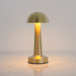 Elina LED Gold Rechargeable Table lamp