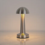 Elina LED Chrome Rechargeable Table lamp