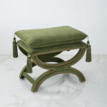 Solvia Olive Green Pouf - Image 2