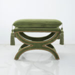 Solvia Olive Green Pouf - Image 5