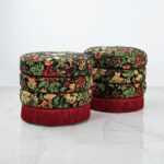 Solyn Multicolored Pouf - Image 3