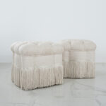 Feny Off White Pouf - Image 3