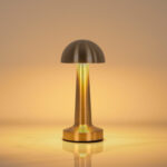 Cyla LED Gold Rechargeable Table Lamp - Image 3