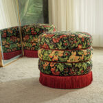 Solyn Multicolored Pouf
