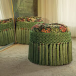 Avento Multicolored Pouf