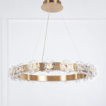 Gita LED Gold Chandelier - Image 2