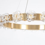 Gita LED Gold Chandelier - Image 3