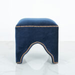 Sino Dark Blue Pouf - Image 2