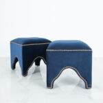 Sino Dark Blue Pouf - Image 4