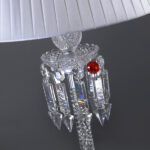 Mica 1 Light Chrome Table Lamp - Image 4