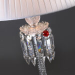 Mica 1 Light Chrome Table Lamp - Image 5