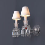 Rocco 2 Lights Chrome Wall Lamp - Image 5