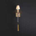 Bello 1 Light Gold Wall Lamp