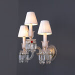 Onyx 3 Lights Gold Wall Lamp - Image 4