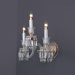 Onyx 3 Lights Gold Wall Lamp - Image 5